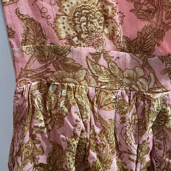 Lulus Medium Sparkly Pink and Gold Dress - Picture 4 of 7